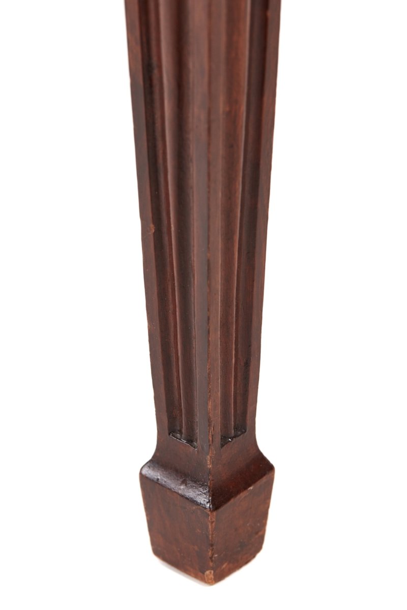 Pair of Mahogany Hepplewhite Style Side Chairs c.1890 - Image 13